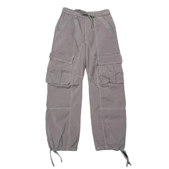 Zara Gray Cargo Pants - Picture 2 of 2